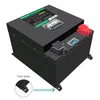 New 48v60ah LiFePO4 battery pack with upgraded BMS lithium powered golf cart 6000 cycles RV campers off road