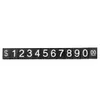 30 세트 가격 태그 달러 숫자 큐브 어셈블리 블록 스틱 결합 번호 숫자 태그 표지판 보석 가격 책정 디스플레이 스탠드