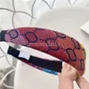 Multi Color Headbands Women Jacquard Letter Designer Headband Casual Style Durable Hairband Woman Hair Accessories