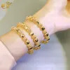 Bransll African Fashion Gold Gold Bransoletka dla kobiet Maroko Dubai Bangles Wedding Biżuter