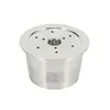 Compatible pour machine à café en acier inoxydable rechargeable réutilisable Capsule Cafe 220509