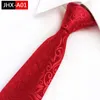 Noeuds papillon rouge Paisley pied de poule hommes à la mode 8CM mariage bureau cravatesBow Emel22