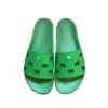 Lyxdesigner Lady Sandal Womens Sandales Flipflops Fashion Hollow Slider Slipper For Woman Beach Shoes Flat Heel With Box