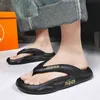 Slippers JIEMIAO Fashion Women Home 3.0 Heel Platform Men's Flip Flops Couple EVA Soft Bottom Beach Sandals 220530