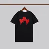 2022 Novos masculinos Designer feminino T Camisetas impressas Moda Man Homem T-shirt Top Cotton Casual Casual Tees de manga curta Luxo Hip Hop Streetwear Tshirts Novelty Tops