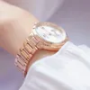 Kobieta 2020 słynna marka unikalna damska stal nierdzewna Wodoodporna złota nadgarstka zegarki Montre femme 2020
