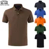 100 Baumwolle Top Qualität Sommer Herren Polos Shirts Sportswear T-Shirts XS 5XL Einfarbig Kurzarm Homme Mode Kleidung 220606