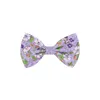 Sweet Floral Bowknot Hairpins Cute Girls Handmade Bow Baby Hair Clips Cotton Boutique Barrettes Kids Hair Accessories