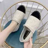 Designer 2022 Women's Fashion Casual Fisherman Shoes Korean Flat Grass Braided Hemp Rope G220413