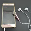 Protable K Song Mini Microphone earphone Universal KTV Karaoke Mobile Phone Computer Microphone headset Toy