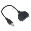 USB 3.0 till SATA -adapterkonverteringskablar för 2,5 tum HDD SSD -hårddiskanslutningskabel