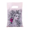 Sacchetto di plastica Shopping Business Imballaggio Poly Tote Gift Pouch Confezione da 100 220427