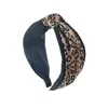 Leopard Pattern Hair Hoop Girls Hair Accessories Hoop Simple Fashion Mixed Color Cross Hairpin Fashion Pressure Hair Hoop Female