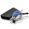 Okulary przeciwsłoneczne składane szklanki odczytu Exten cienką ramkę ze stali nierdzewnej z niebieskim światłem blokującym Ochronę oczu UV400Sunglasses