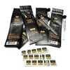 West Cure 3PCS 1PCS 흰색 경화 관절 가방 + 플라스틱 튜브 포장 moonrock Preroll Pre-rolled tube packing