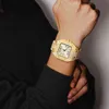 ce Out Relogio Droshipping Luxury Diamond Quartz Watch For Men or Women Classic Stylish Trend 2022 Waterproof Watch New
