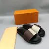 Designer Slipper Luxe Vrouwen Sandaal Merk Slide Mannen Slippers Dame Flip Flop Ontwerp Casual Schoenen Sneakers van shoebrand 03