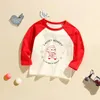 Tシャツ子供秋の服の赤ちゃん長袖キッズボーイズガールズ漫画ptintボトムシャツ幼児衣料品シャツ