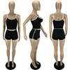 Pieni femminili per tracce cortometraggio set da donna set di fitness da donna set di spaghetti cinghie top shorts outfits sports indossano due setwomen yoga motociclisti