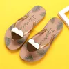 Hausschuhe Frau Sommer Design Mode Sandalen Schuhe 2022 Offene spitze Flip-Flops Frauen Im Freien Bequeme Flache Strand SlidesSlippers