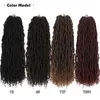 20 -дюймовая богиня NU Soft LOCS Крючков для волос