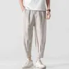 2022 Spring Summer Mens Męskie Polody Harem Men Hiphop Chinese Style Drop Spodni Mężczyzna pantnes Hombre retro kostki Pants L220706