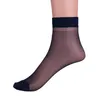 Chaussettes masculines hommes hommes d'été mince soie transparent sur la cheville longueur nylon respirant cas décontracté