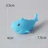 Jouets d'eau de natation animaux mignons, flotteur en caoutchouc souple coloré, son à presser, jouet de bain grinçant pour bébé, 1014