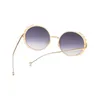 Солнцезащитные очки Круглые роскошные женские жемчужные дизайнерские женские солнцезащитные очки 2022 Fashion Summer ShadesSunglasses