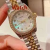 orologio di lusso Date Gmt marchio di lusso 31mm da donna automatico zaffiro meccanico acciaio inossidabile 316L quadrante rosa clock12633