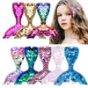 Mermaid Hair Clips błyszczące kreskówki kaczoilowane włosy szpilka do włosów dla dziewcząt