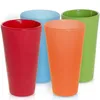 370ml 8 kinds color Silicone cup Beer wine Glasses rubber folding unbreakable cup LK001131