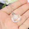 Pendant Necklaces 2PCS Clear Crystal Vials Urn Jewelry Cremation Necklace For Ashes6565309