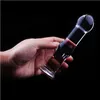 Smooth Anal Dilator Transparent Glass Butt Plug Anus Plugs Vuxen Sexig leksak för kvinna Masturbator Toys Par