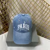 2022 Mode Heren Designer Caps Blauw Denim Sport Mannen Netto Snapbacks Luxe Zomer Vrouwen Baseball Cap1316755