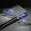 2022 Herzen Herren neue Brillen Rahmen Frauen ovale Persönlichkeit weniger Sonnenbrillen Anti Blue Flat Linsen können mit Myopia Chrom Trend Spektakel QJV4 ausgestattet werden