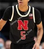 5 Bryce McGowens Basketball Jersey Nebraska Huskers Stitched College maglie 2022 NCAA Basketball Wears