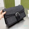 Borse a tracolla da donna Borsa a tracolla Canvas Multi Pochette Borse Portafogli Hardware anulare Hasp Diamond Lattice Stampa Lettere Metallo 965