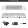 Q40 Voice Remote Control 2.4G draadloos mini -toetsenbord met IR Learning Air Mouse Gyros voor Android TV Box H96 Google Assistant W2