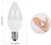 2Pcs 3W E14 C35 Led candle Light 5 color candle bulb AC 220V SMD2835 Energy Saving Non Dimmable PC lampshade LED Lamp H220428