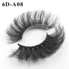 6d 25 ملليمتر رقيق الرموش الصناعية لينة مريحة رمش تمديد القسوة الكبيرة faux 3d mink lash ماكياج