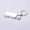 Keychains Original Metal Truck Keychain for Men Fashion Novely Car Charm Key Chain Manlig Trinka Ring Bag Jewelry Gift S041KeyChains Fier22