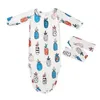 Ночная рубашка для новорожденных мальчика для ночной одежды и подарка для детского платья, подарка для детского платья.