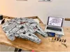New прибыл 75192 Millennium Falcon Star Plan Wars Wars Model Building Blocks Diy Bricks Toys 8445pcs для детей подарок AA2203176746403