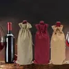 Enrole de presente Feliz Natal Vinho Remor Capas de Bolsas de Bolsas de Champanhe