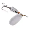 Blade Rotating Spinner Metal Lure Brass Hard Artificial Spoon Bait Copper Freshwater Creek Trout Fishing Tackle 220726