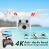 Drone 4K Camera HD WiFi Transmission FPV Drone Air Pressure Fixed Höjd Fyraxelflygplan RC Helicopter med kamera 220727