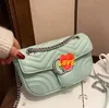 Top qualità Argento 2G Cuore d'amore Borse moda Borse da donna Borse a tracolla Borsa Borsa da viaggio da sera con sacchetto per la polvere in pelle Bellissimo regalo G9910