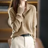 Кашемировый свитер винтажный кардиган для женщин эстетическая зимняя тенденция
