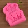 Royal crown silicone fandont mold Silica gel moulds crowns Chocolate molds candy mould wedding cake decorating tools DH8843